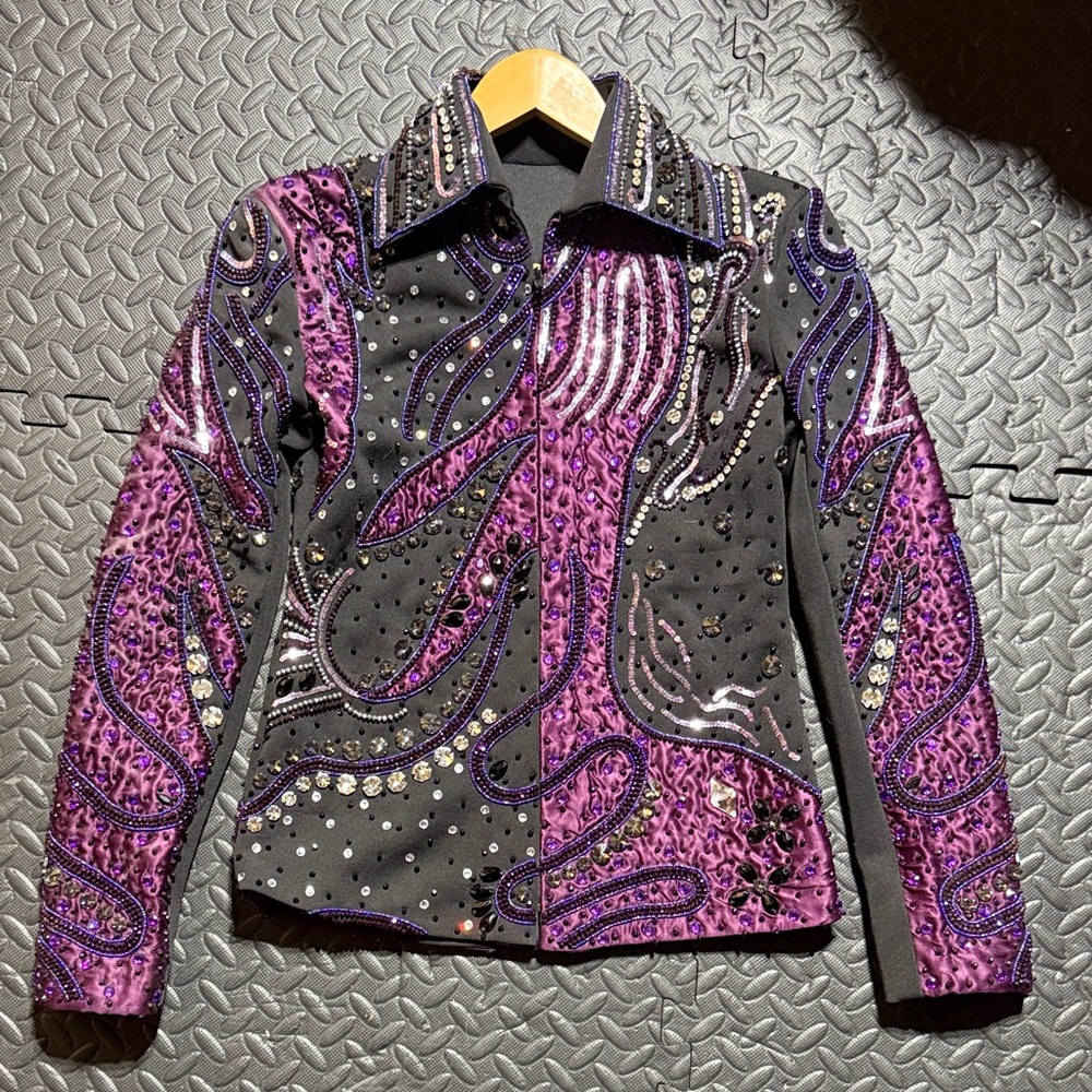 Women’s xxs Western show jacket Western pleasure showmanship stored in bag